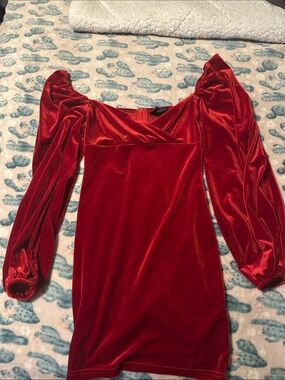 chinese dress ladies Classics Lover Off-The-Shoulder Satin A-Line Mini Dress in Sage | Size: L | Knit Fabric/Satin Fabric